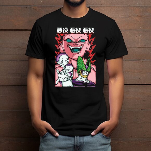 Other - DBZ Villians (DBZ) Anime Custom T-shirt
